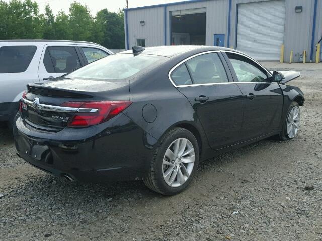 2G4GL5EX8G9167887 - 2016 BUICK REGAL BLACK photo 4