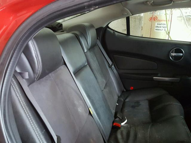 2G2WC58C961303924 - 2006 PONTIAC GRAND PRIX RED photo 6