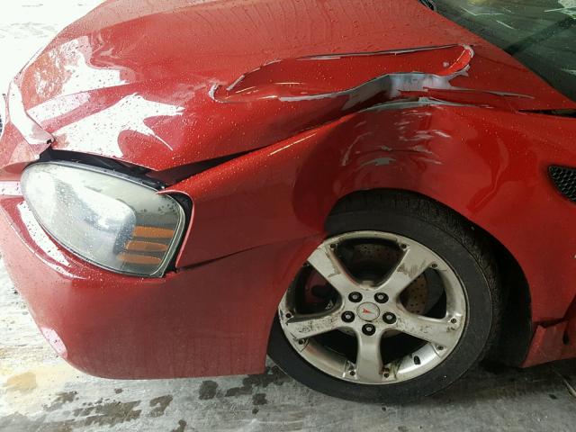 2G2WC58C961303924 - 2006 PONTIAC GRAND PRIX RED photo 9