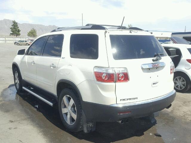 1GKKRSED4BJ157683 - 2011 GMC ACADIA SLT თეთრი ფოტო 3