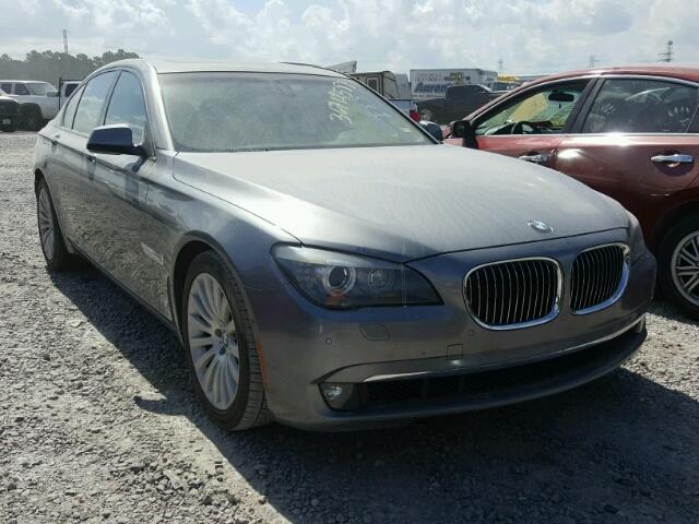WBAKA835X9CY34684 - 2009 BMW 750 I GRAY photo 1