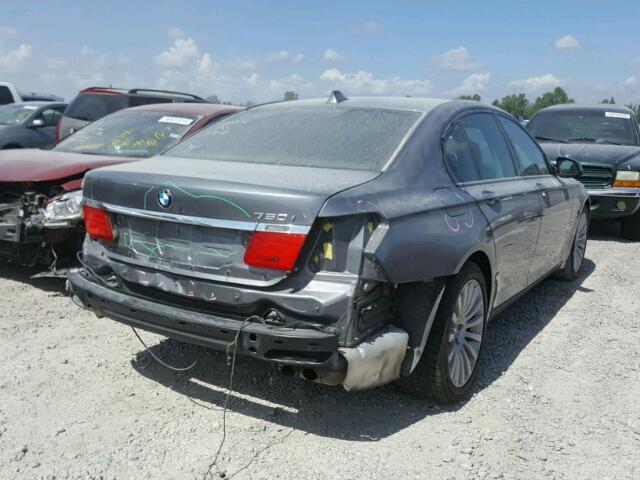 WBAKA835X9CY34684 - 2009 BMW 750 I GRAY photo 4
