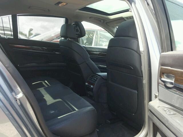 WBAKA835X9CY34684 - 2009 BMW 750 I GRAY photo 6