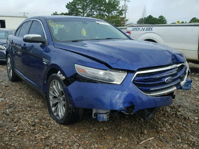 1FAHP2F88EG111519 - 2014 FORD TAURUS LIM BLUE photo 1