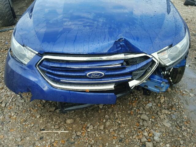 1FAHP2F88EG111519 - 2014 FORD TAURUS LIM BLUE photo 9