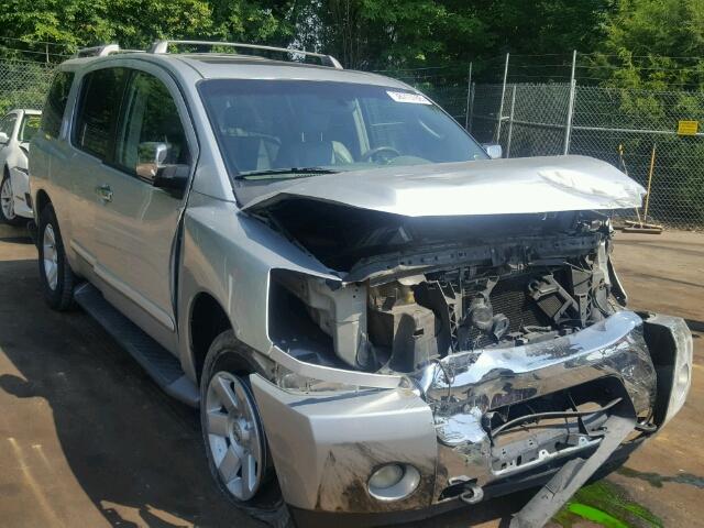 5N1AA08B94N701650 - 2004 NISSAN ARMADA SE SILVER photo 1