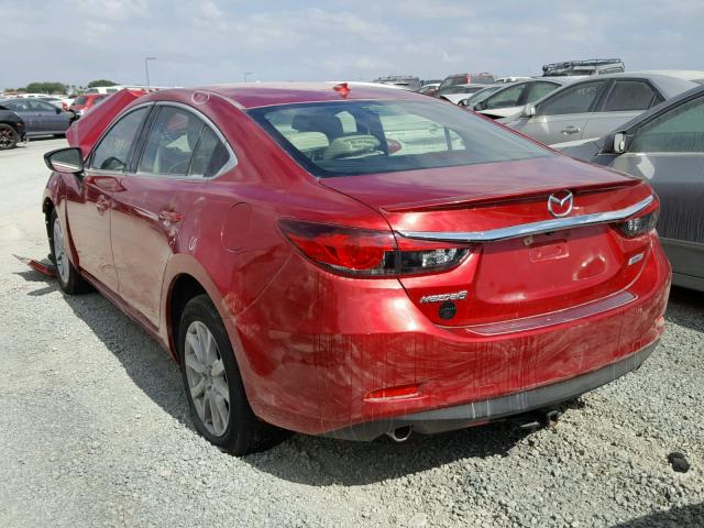 JM1GJ1W59F1185382 - 2015 MAZDA 6 RED photo 3