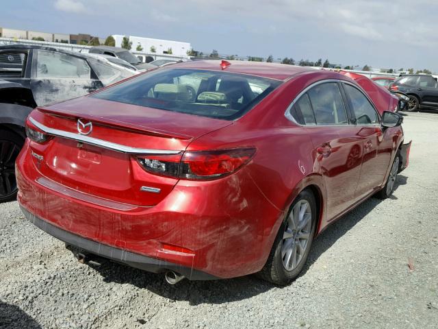 JM1GJ1W59F1185382 - 2015 MAZDA 6 RED photo 4