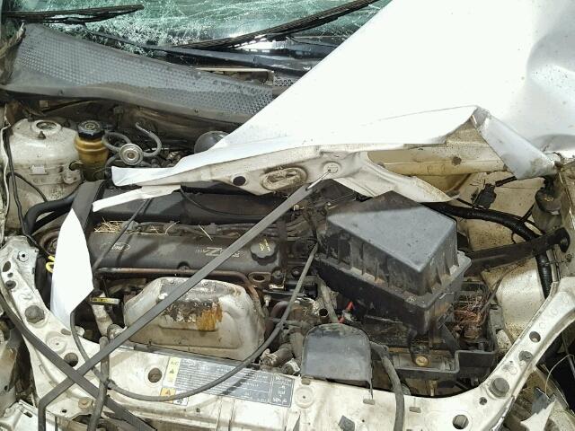1FAFP38391W199480 - 2001 FORD FOCUS ZTS SILVER photo 7