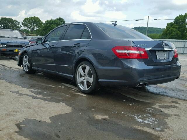 WDDHF5GBXBA454202 - 2011 MERCEDES-BENZ E350 GRAY photo 3