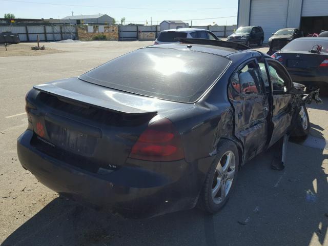 2G2WC52C151341249 - 2005 PONTIAC GRAND PRIX BLACK photo 4