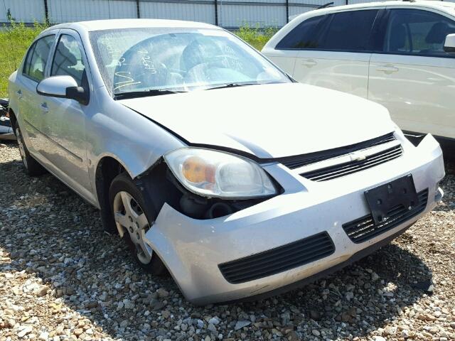 1G1AL55FX77236672 - 2007 CHEVROLET COBALT LT SILVER photo 1