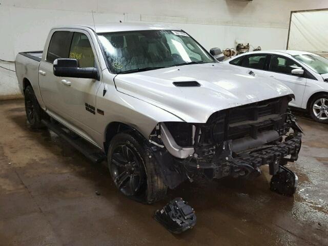 1C6RR7MT9HS788973 - 2017 RAM 1500 SPORT SILVER photo 1