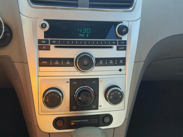 1G1ZA5E02AF288654 - 2010 CHEVROLET MALIBU LS Grafit foto 9