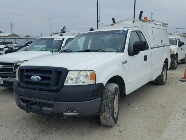 1FTRF12288KD93255 - 2008 FORD F150 WHITE photo 2