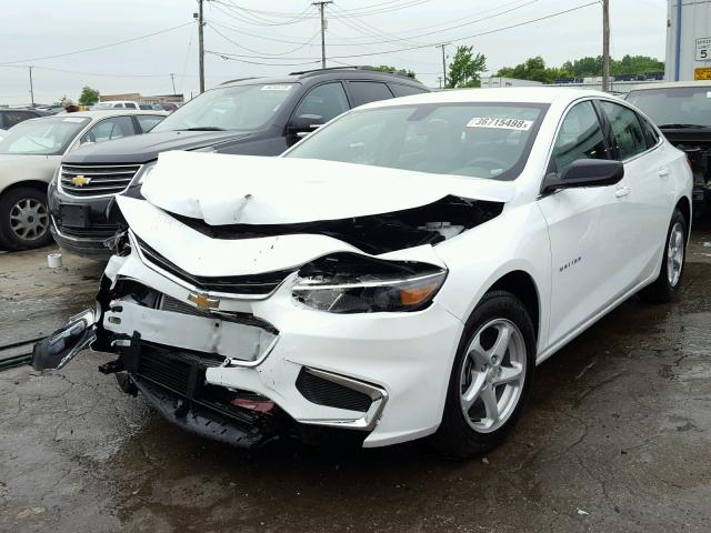1G1ZB5ST5JF116629 - 2018 CHEVROLET MALIBU LS Ağ foto 2