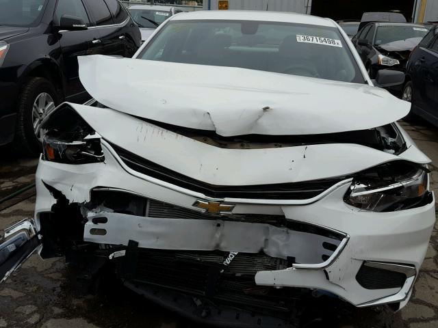 1G1ZB5ST5JF116629 - 2018 CHEVROLET MALIBU LS Ağ foto 9