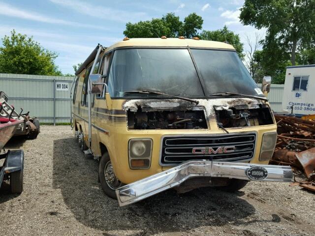 TZE166V101057 - 1976 GMC MOTORHOME YELLOW photo 1