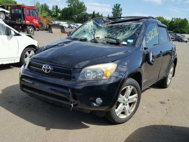 JTMBD32V766011915 - 2006 TOYOTA RAV4 SPORT BLACK photo 2