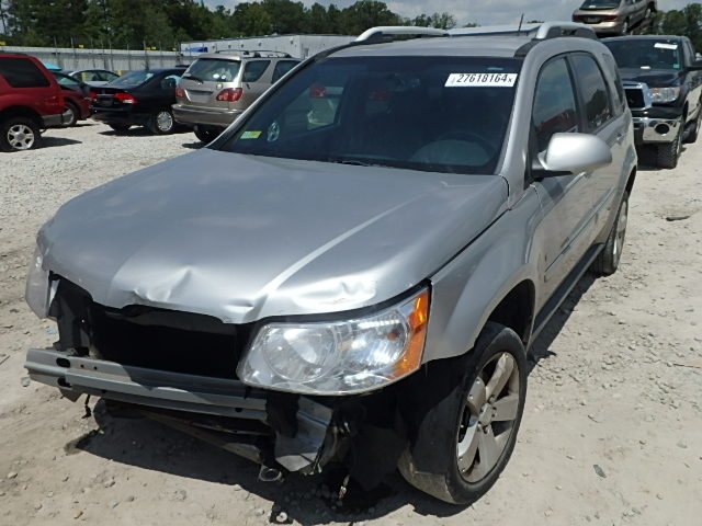 2CKDL63F676237257 - 2007 PONTIAC TORRENT SILVER photo 2