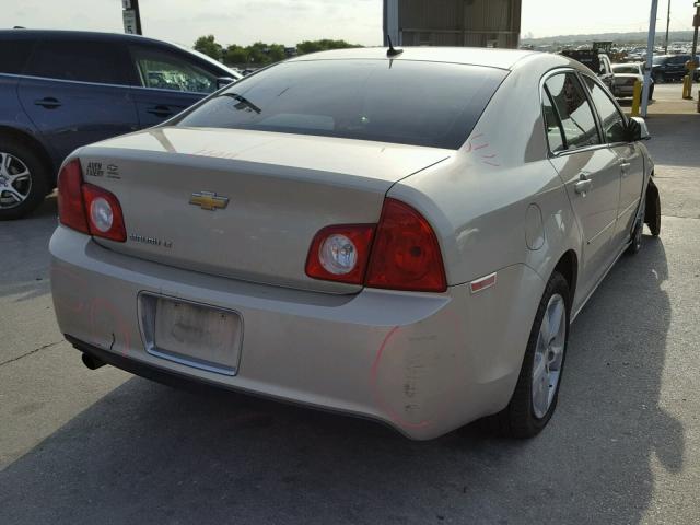 1G1ZD5E16BF130321 - 2011 CHEVROLET MALIBU 2LT GOLD photo 4