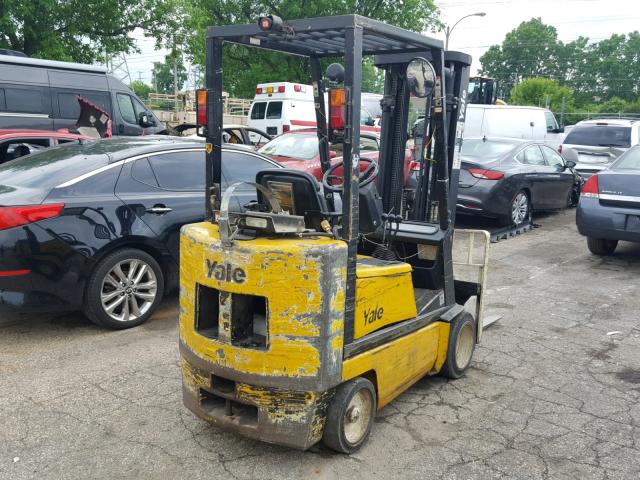 A809N11190X - 1990 YALE FORKLIFT YELLOW photo 4