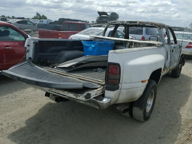 3B7MC33D2VM582132 - 1997 DODGE RAM 3500 WHITE photo 4