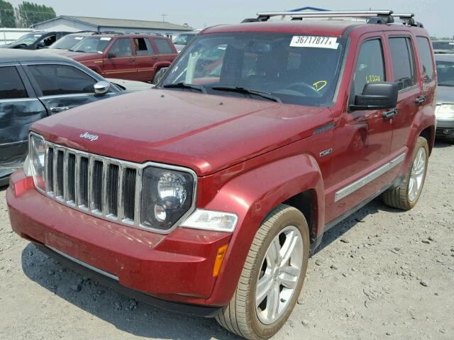 1C4PJMFKXCW150291 - 2012 JEEP LIBERTY JE RED photo 2