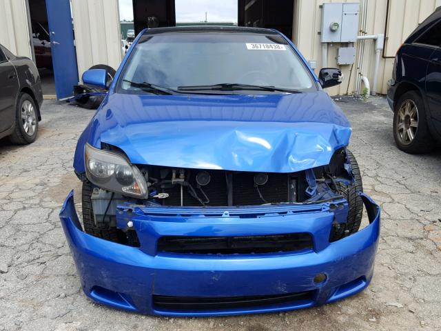 JTKDE167160137074 - 2006 TOYOTA SCION TC 蓝色 照片 9