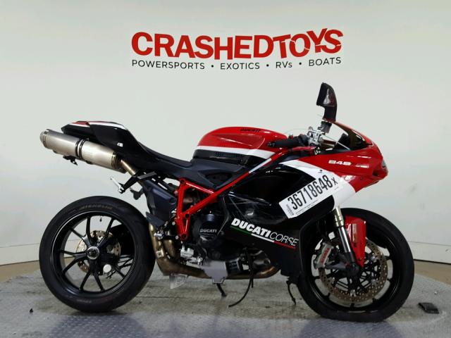 ZDM1XBMV8CB021886 - 2012 DUCATI SUPERBIKE RED photo 1