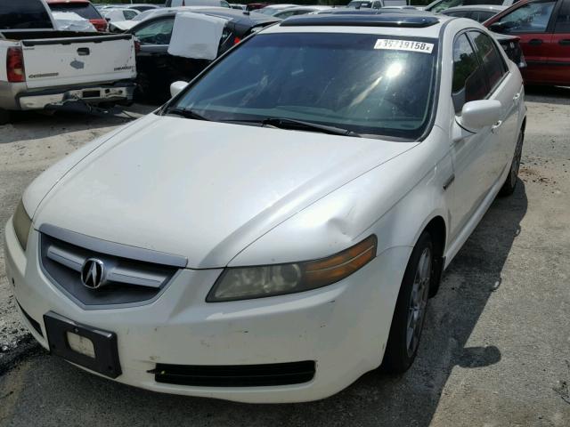 19UUA66264A018546 - 2004 ACURA TL WHITE photo 2