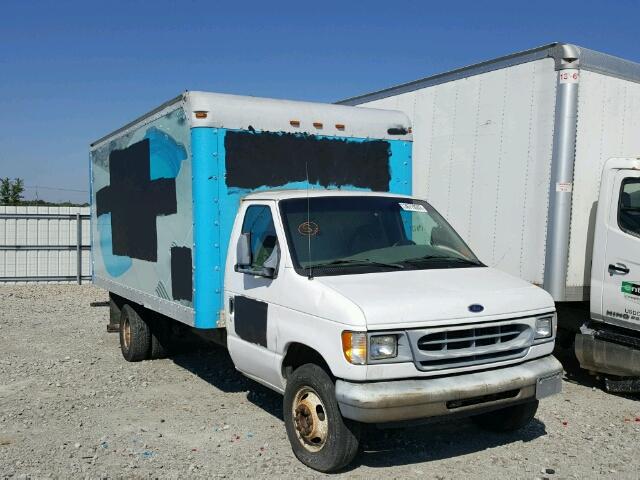 1FDWE35L6YHA63791 - 2000 FORD ECONOLINE BLUE photo 1