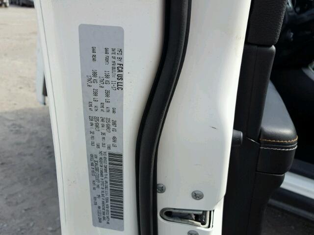 3C4NJDBB7JT231877 - 2018 JEEP COMPASS LA Weiß Foto 10