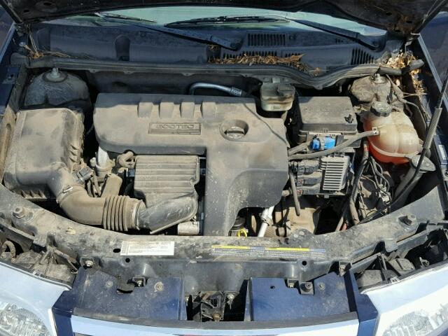 1G8AJ55F17Z116142 - 2007 SATURN ION LEVEL BLUE photo 7