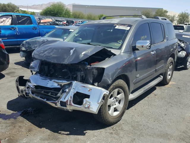 5N1AA08A17N704618 - 2007 NISSAN ARMADA SE GRAY photo 2