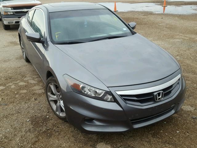 1HGCS2B81CA009036 - 2012 HONDA ACCORD EXL GRAY photo 1