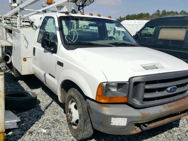 1FDWF36F6YEC75467 - 2000 FORD F350 SUPER WHITE photo 1