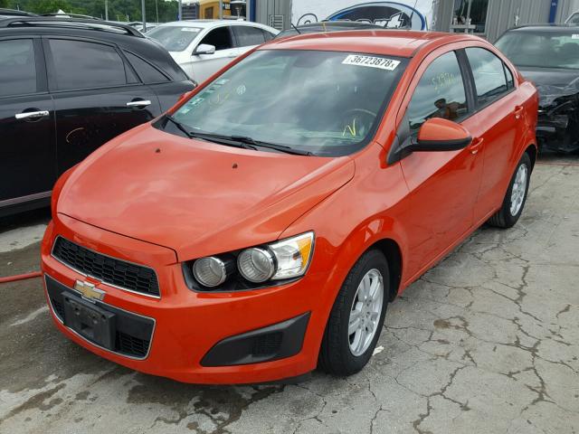 1G1JA5SH0C4230922 - 2012 CHEVROLET SONIC LS 橙色 照片 2