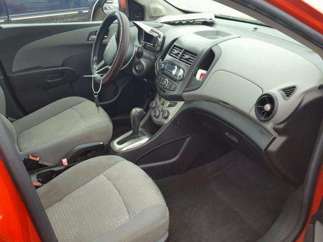 1G1JA5SH0C4230922 - 2012 CHEVROLET SONIC LS 橙色 照片 5