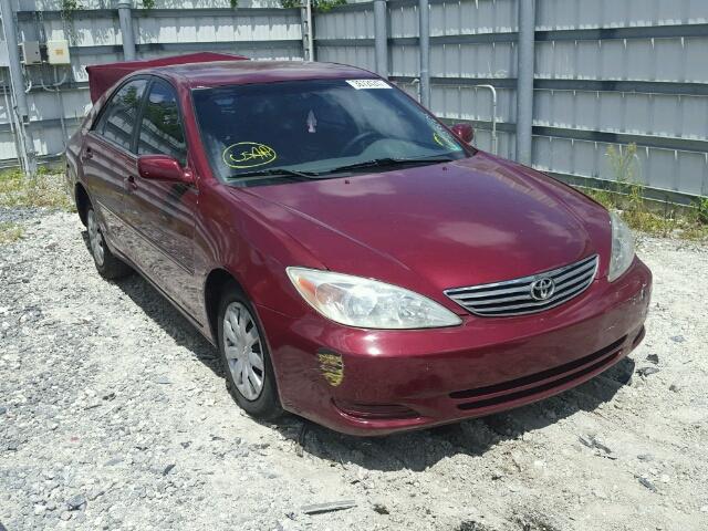 4T1BE32K95U103665 - 2005 TOYOTA CAMRY LE RED photo 1