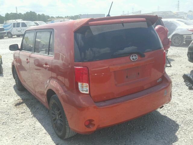 JTLZE4FE5CJ004051 - 2012 TOYOTA SCION XB Orange Foto 3