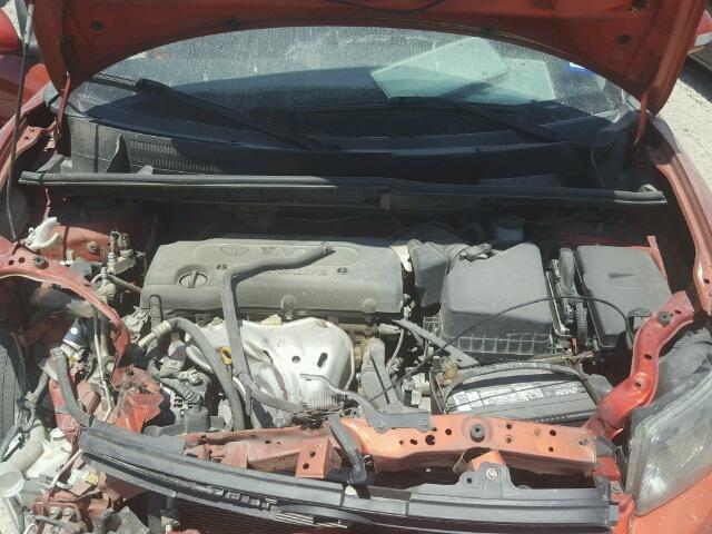 JTLZE4FE5CJ004051 - 2012 TOYOTA SCION XB Orange Foto 7