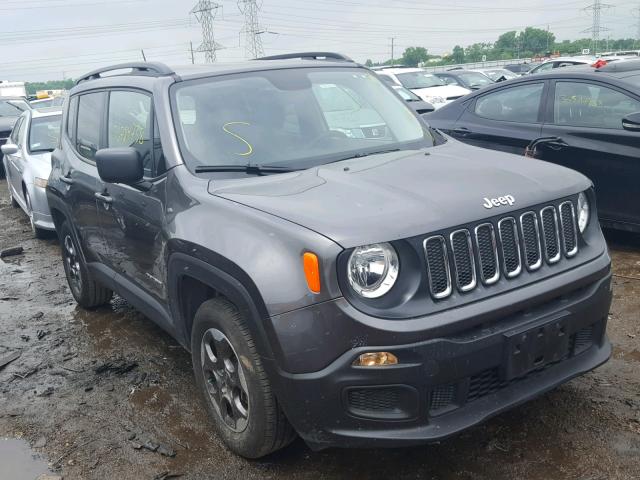 ZACCJAAT0GPE36893 - 2016 JEEP RENEGADE S 黑色 照片 1