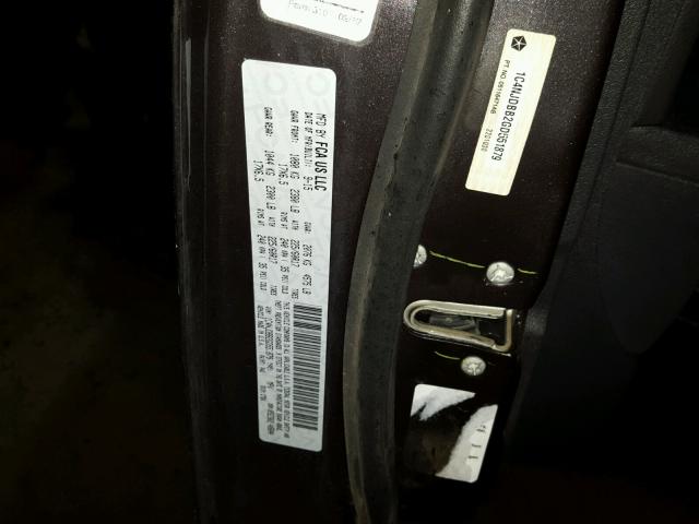 1C4NJDBB2GD551879 - 2016 JEEP COMPASS SP GRAY photo 10