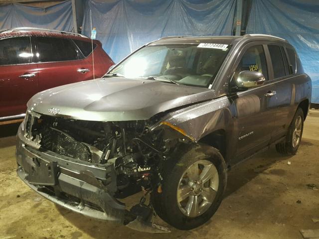 1C4NJDBB2GD551879 - 2016 JEEP COMPASS SP GRAY photo 2