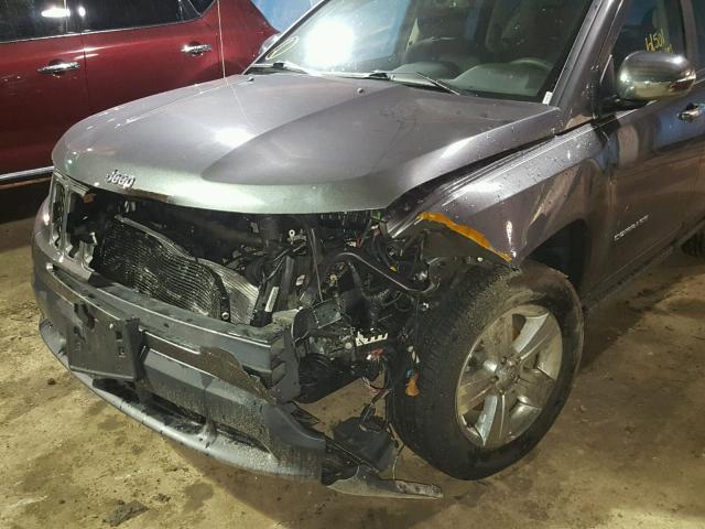 1C4NJDBB2GD551879 - 2016 JEEP COMPASS SP GRAY photo 9