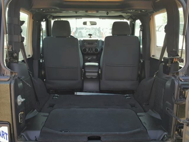 1J4AA2D11BL518128 - 2011 JEEP WRANGLER S GREEN photo 6