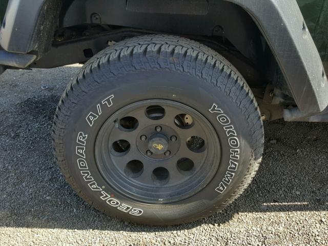 1J4AA2D11BL518128 - 2011 JEEP WRANGLER S GREEN photo 9