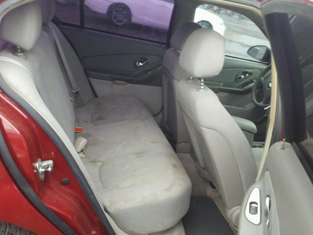 1G1ZS58F07F293695 - 2007 CHEVROLET MALIBU LS 栗色 照片 6