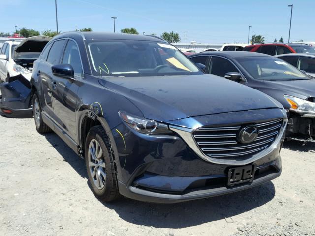 JM3TCBCY6J0206269 - 2018 MAZDA CX-9 TOURI BLUE photo 1